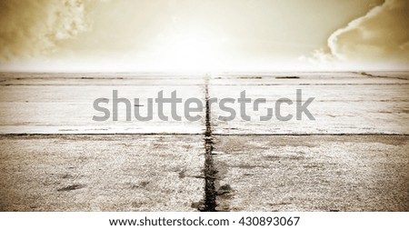 road and sky and background for your decoration of text 