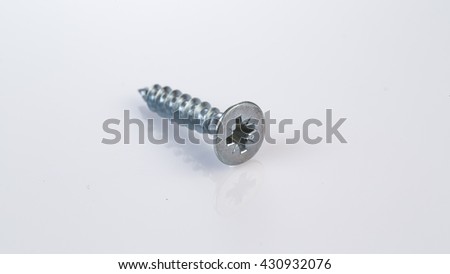 Metal screws and bolts