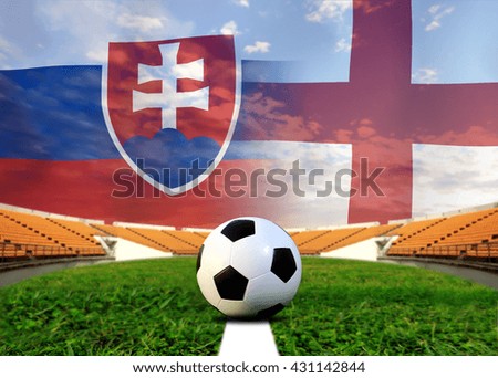Soccer Euro 2016 ( Football )  England  and Slovakia