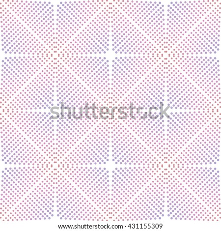 Vector seamless dot pattern. Abstract geometric background