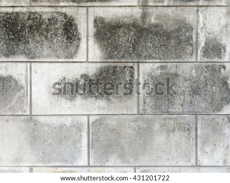Dirty concrete block wall texture background