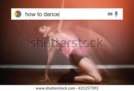 Searching the web for information about how to dance