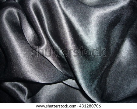 The black silk
