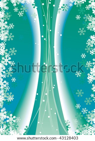  Abstract winter background