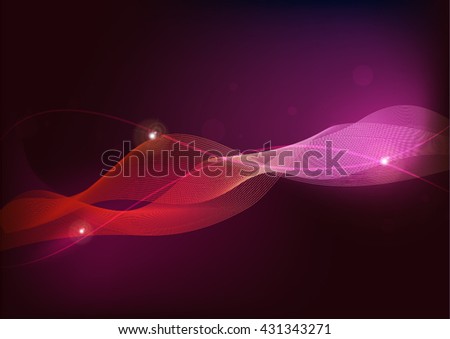 purple line abstract background vector Royalty-Free Stock Photo #431343271