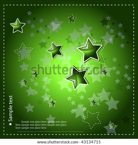   Abstract stars background