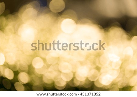Bokeh light and blur background