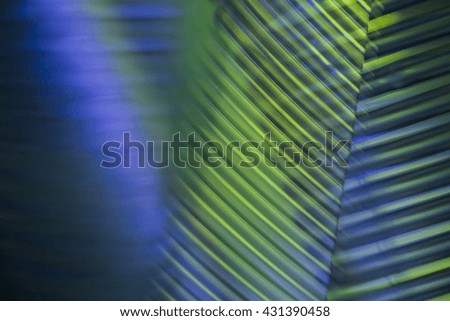 Glass Abstraction - Selective focus, blurred image