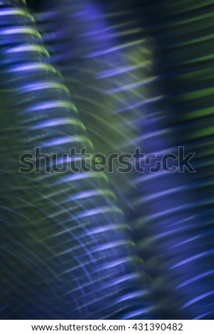 Glass Abstraction - Selective focus, blurred image