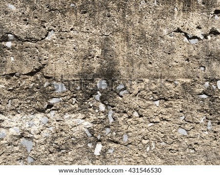 Dirty dark cement wall texture background
