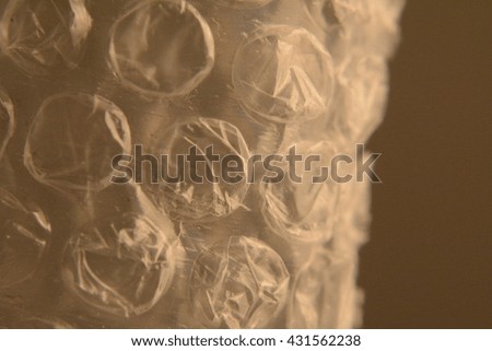 bubble wrap macro photography. bubble wrap closeup