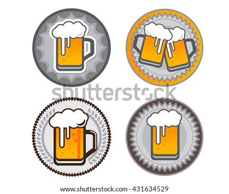 Beer label design 