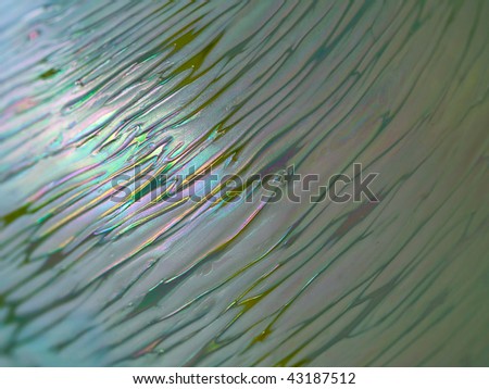 Abstract Background - Closeup of a colored glass vase pattern