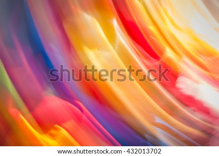 Colorful abstract light vivid color blurred background. Creative graphic design. Vintage picture style.