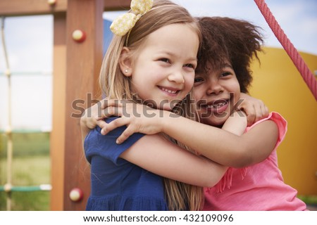 Playing with the best friends  Royalty-Free Stock Photo #432109096