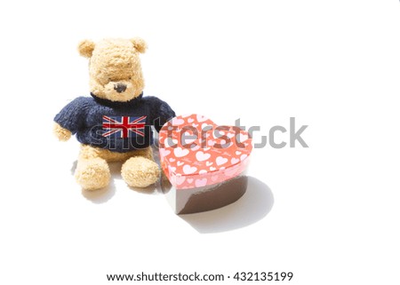 Bear with love box