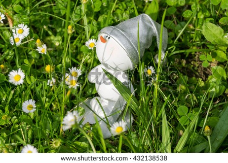white dwarf in the grass 
