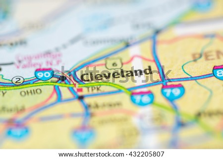 Cleveland. Ohio. USA Royalty-Free Stock Photo #432205807