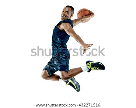 basketball player  man Isolated 