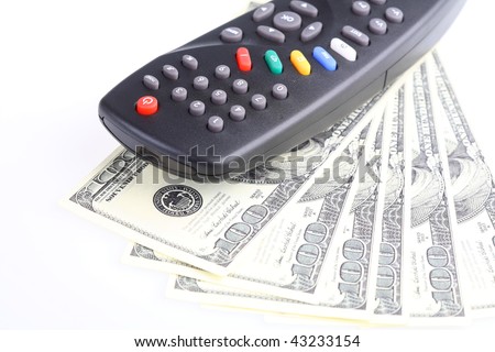 Television remote control. Paid TV.