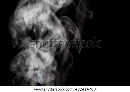 pure smoke on dark background. comfortable and easy to use for process any picture.