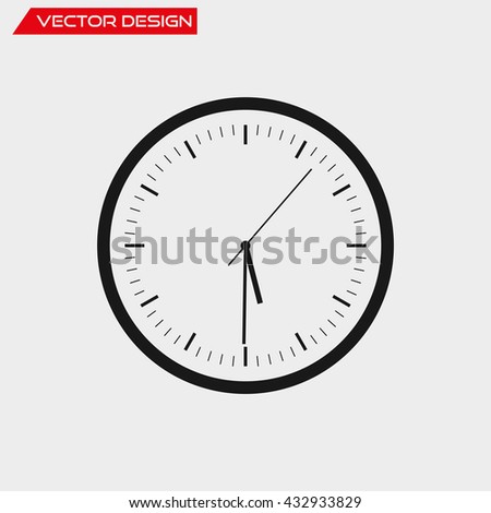 Clock, vector design