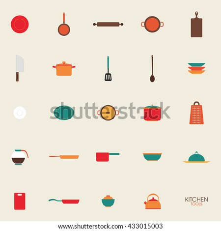 Abstract Kitchen Tools