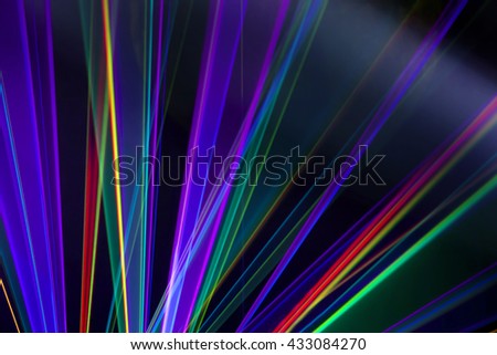 Abstract lines colorful background, multicolored lines in motion blur. Desktop background