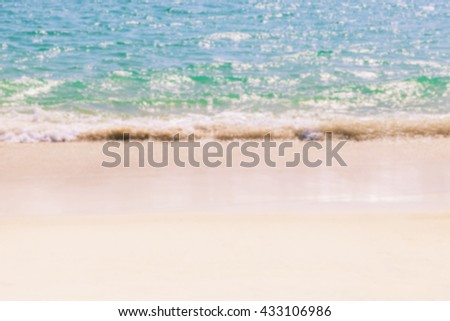 Retro Pastel Beach,motion blur