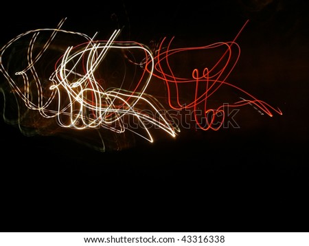 night lights abstract  picture