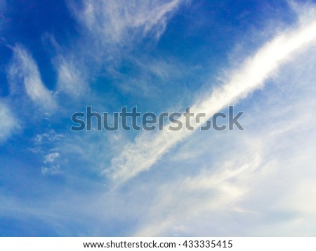 blue sky and cloudy for background