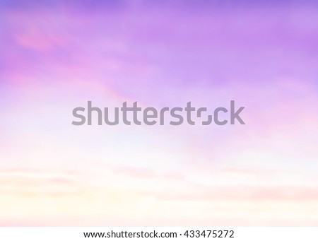 The blur pastels gradient sunset background on soft nature sunrise peaceful morning beach outdoor.