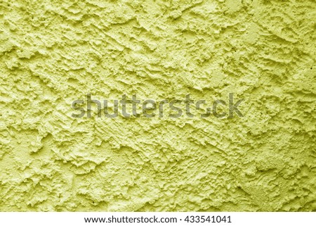 Green cement wall plaster rough style background