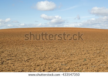 Blue and brown in Soria Royalty-Free Stock Photo #433547350