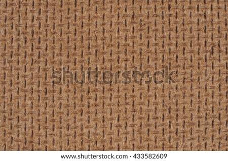 close up brown paper texture fabric background