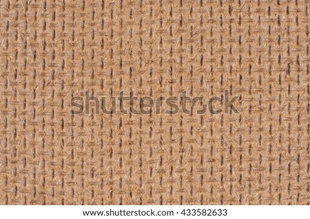 close up brown paper texture fabric background