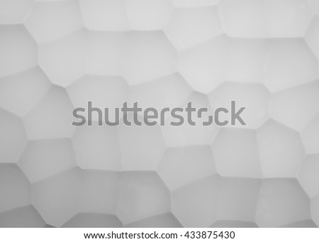 Abstract picture panels made of gypsum with geometry pattern photo