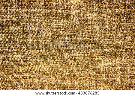 motif fabric with white spots and yellow gold