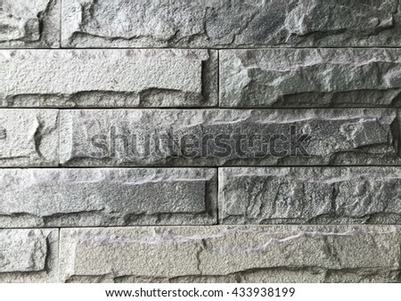 Grey stone wall texture, it use for background and wallpaper