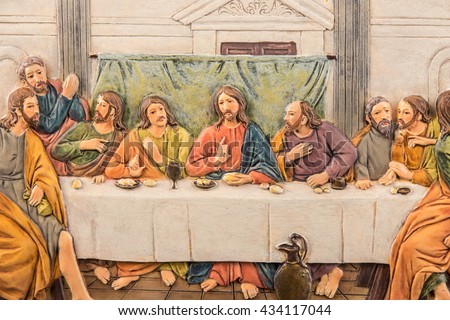 color picture of the Last Supper
