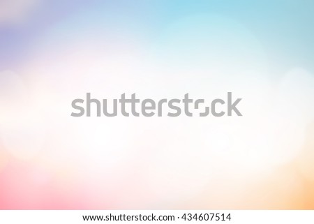 abstract blurry beautiful colorful background for summer and spring season concept.