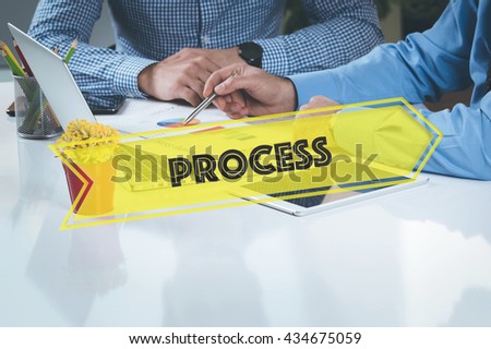 BUSINESS WORKING OFFICE Process TEAMWORK BRAINSTORMING CONCEPT