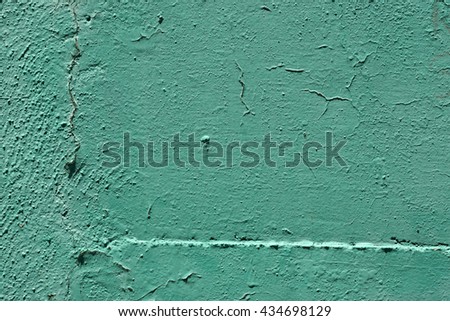 Grey plaster, grunge,rough, hoarse old wall with painted part, suitable place for copy or text - Close up abstract background
