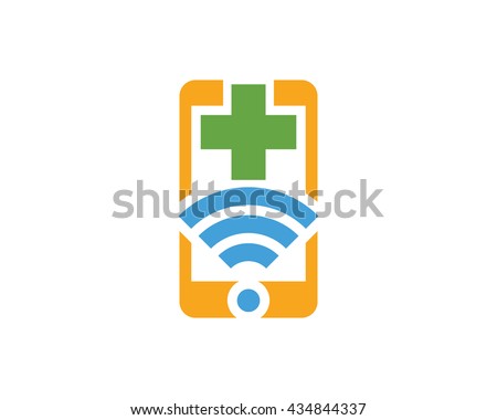 Health care and medical logo or icon