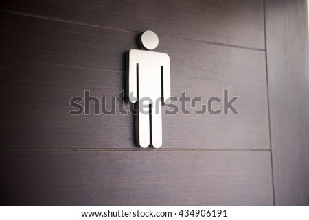 The men's room