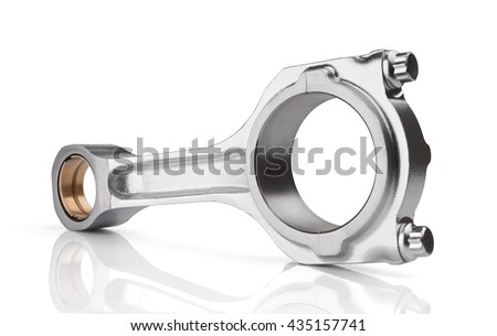 car engine connecting rod  Royalty-Free Stock Photo #435157741