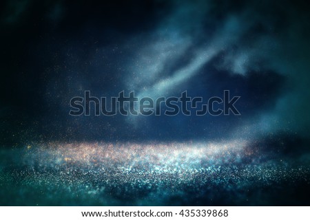 abstract night space sky background


