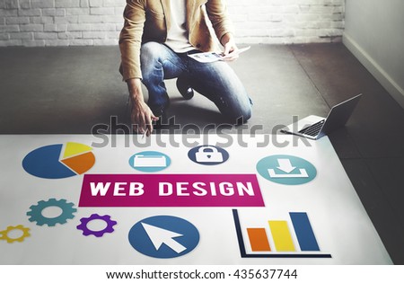 Online Web Design Email Digital Chatting Concept