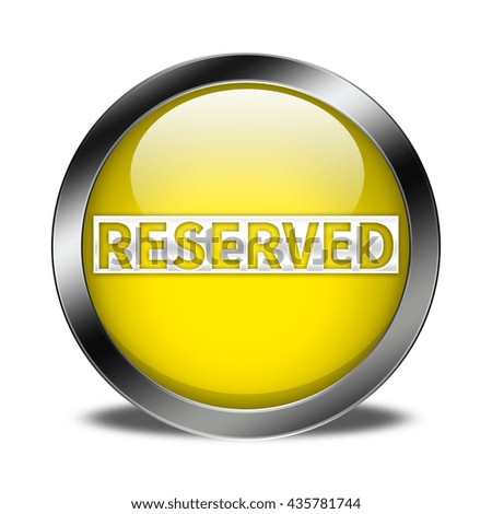 Reserved button isolated