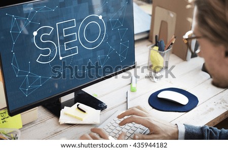 Search Internet Data SEO Browsing Concept